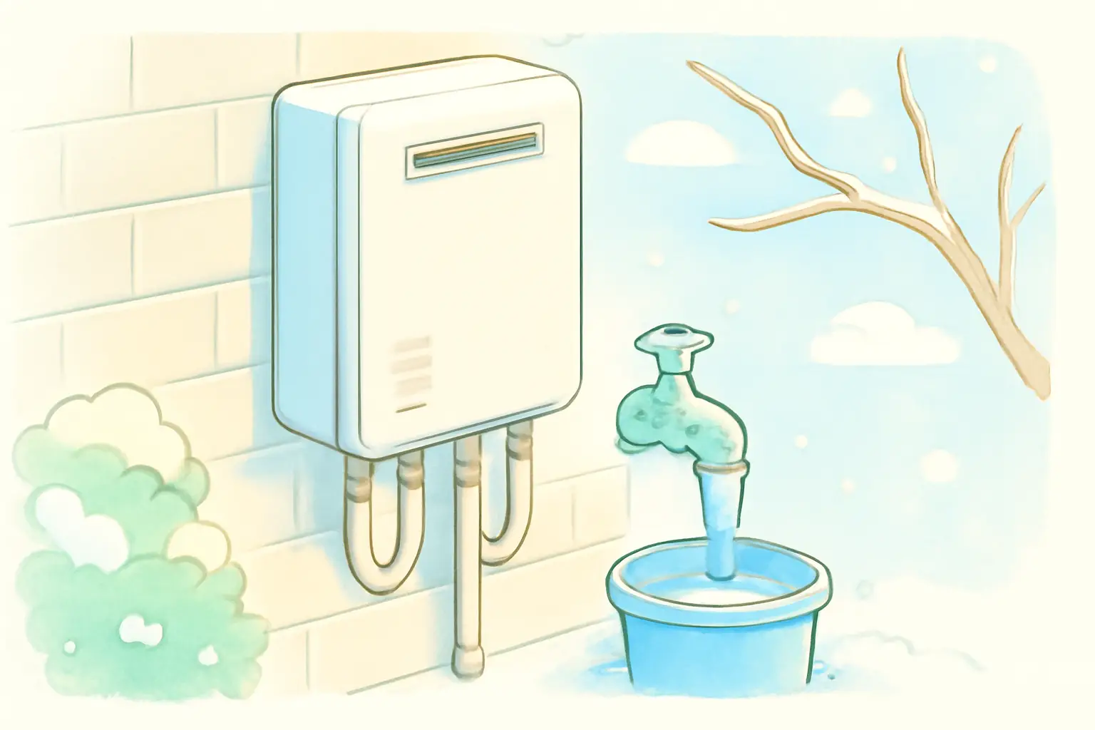 給湯器の凍結防止やり方を解説｜原因・対処法まとめ
